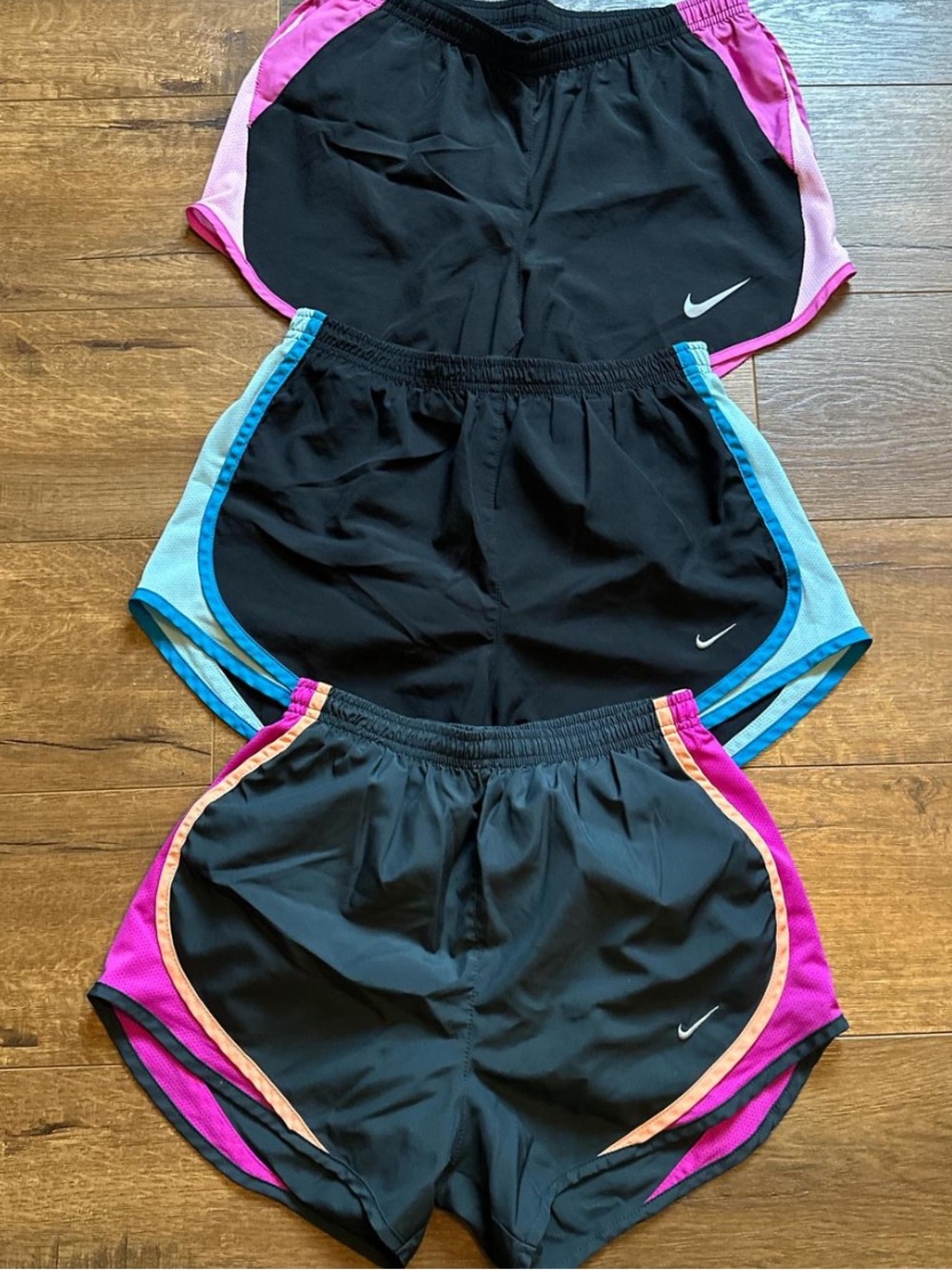 Nike Black Running Shorts  (3-Pack)